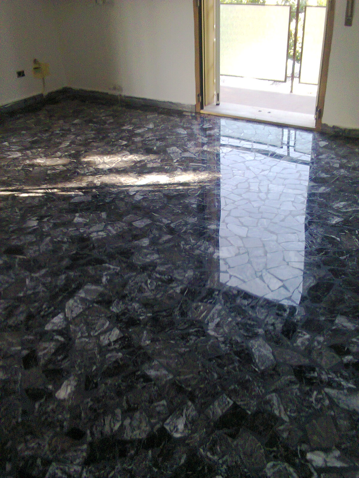 sanding floors, marble and granite
